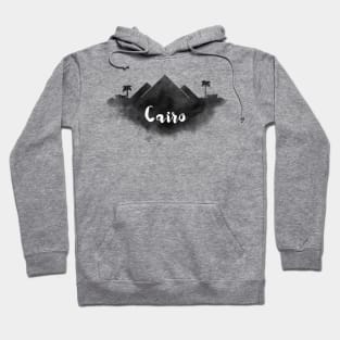 Cairo watercolor Hoodie